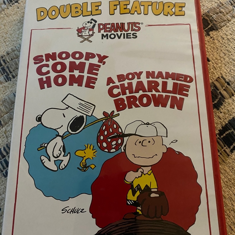 Peanuts Movie Double Feature DVD
